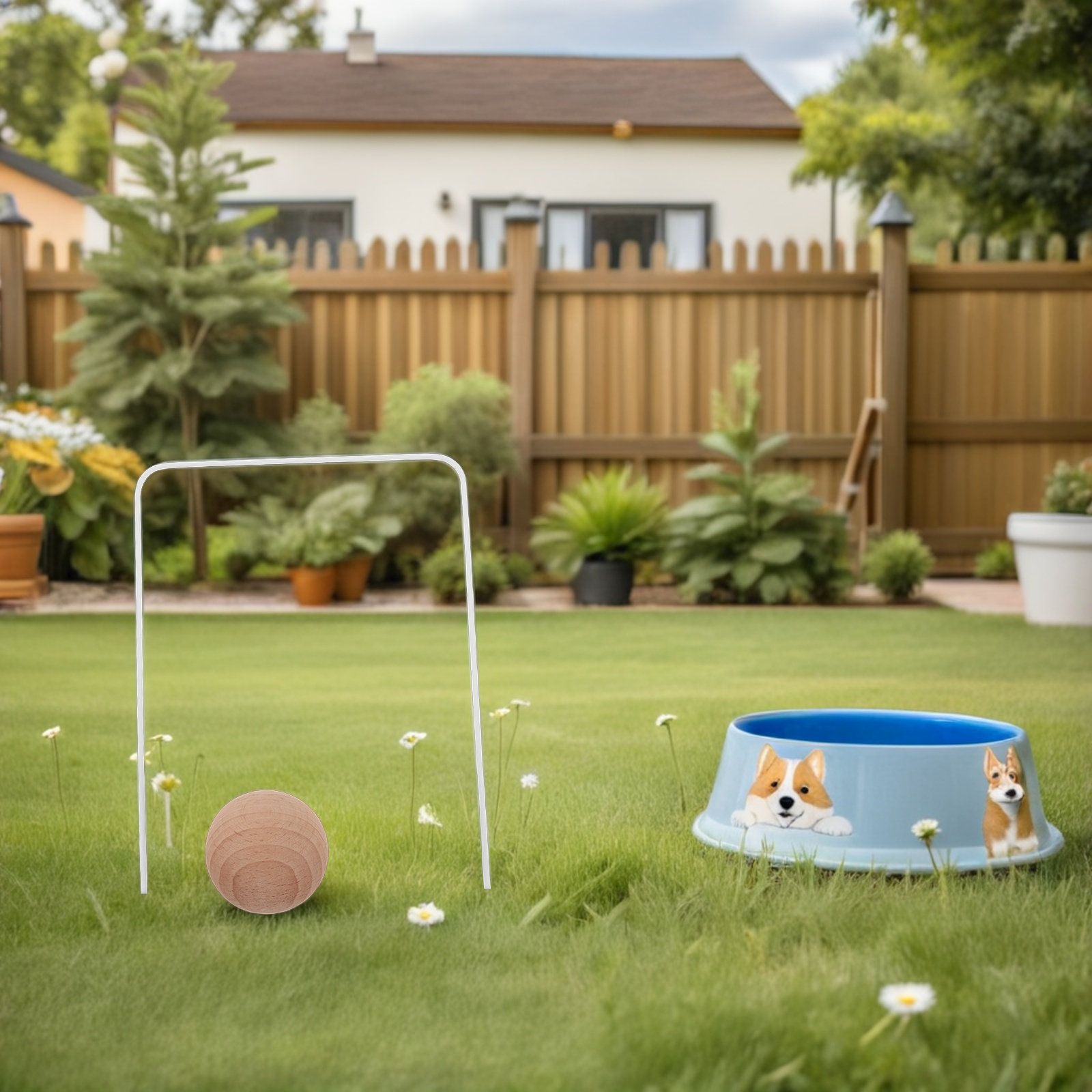 1Set Croquet Set Kids Outdoor  – обзор и цена Kids Outdoor Wooden Playset