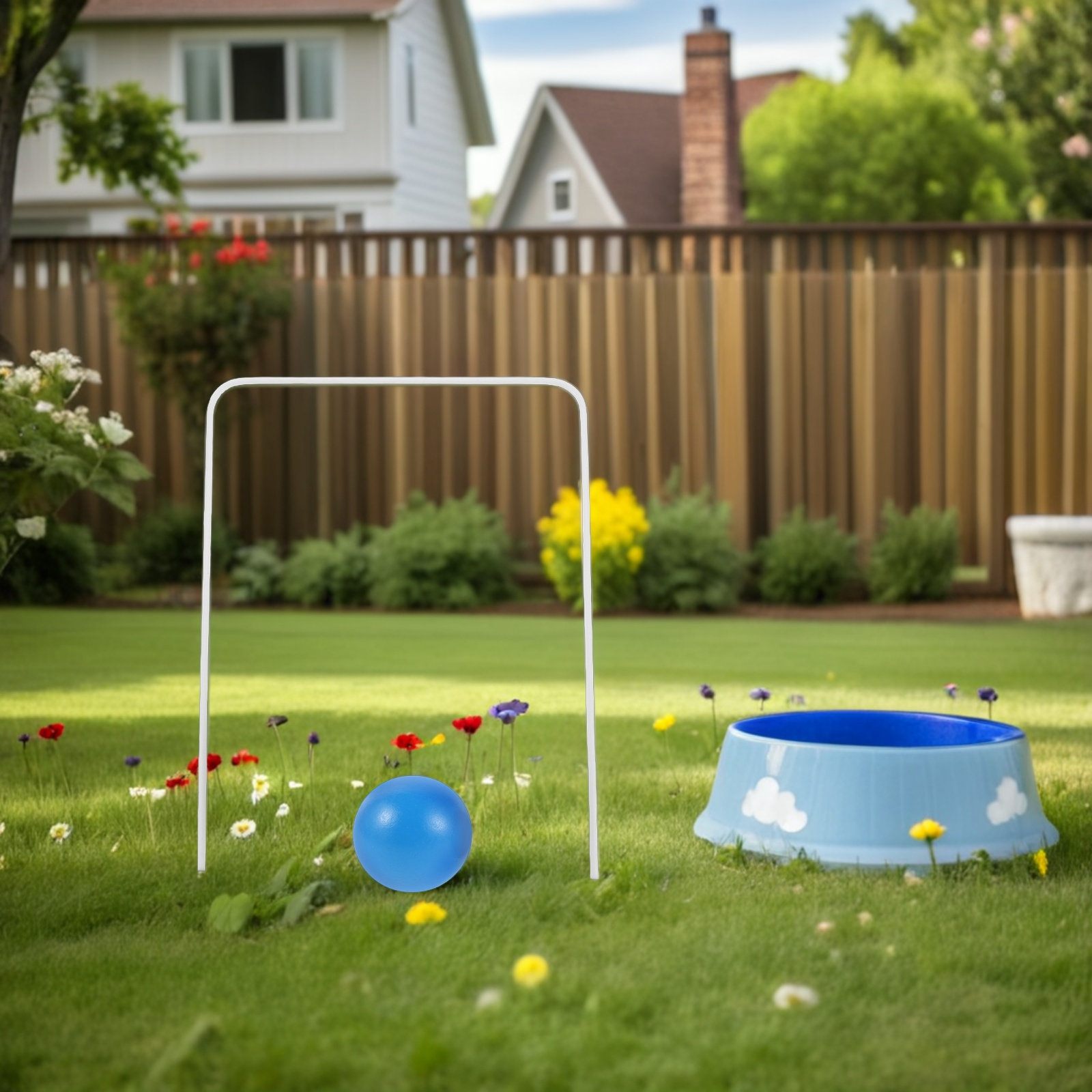 1Set Croquet Game Kit Kids Woo – обзор и цена Kids Outdoor Wooden Playset