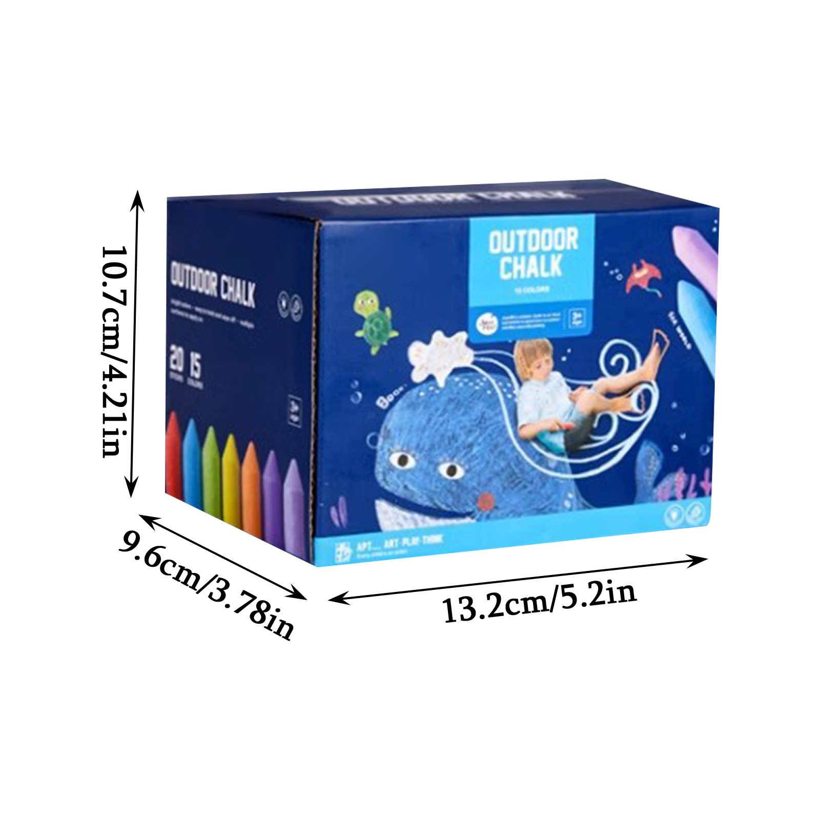 Washable Jumbo Sidewalk Colors – обзор и цена Kids Outdoor Chalkboard