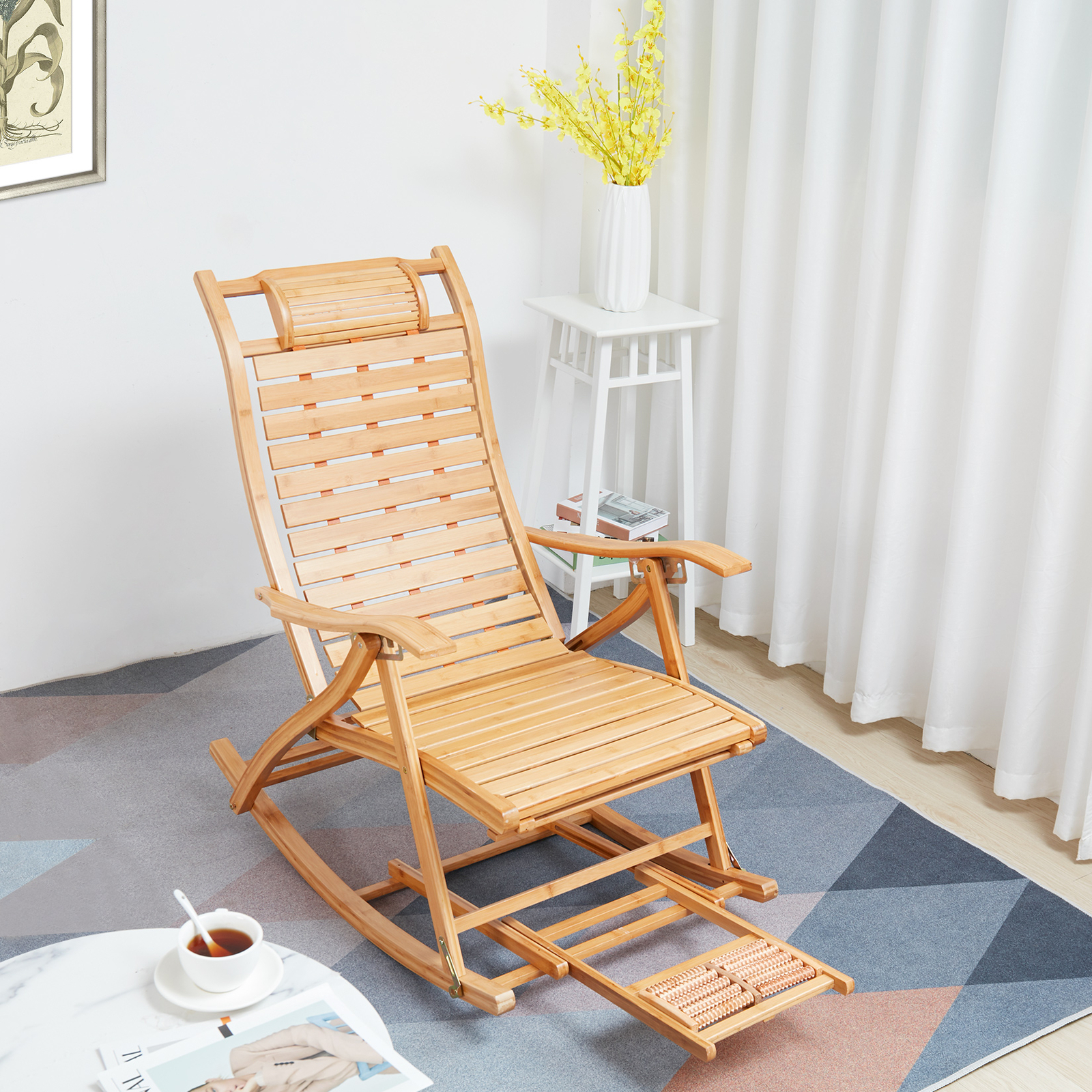Bamboo Rocking Chair Adjustabl – обзор и цена Kids Outdoor Folding Chair