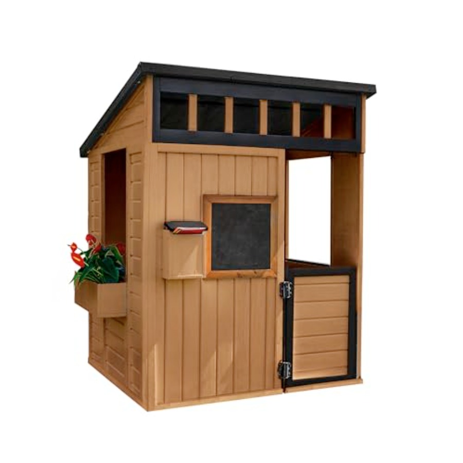 Outdoor kids playhouse for ima – обзор и цена Kids Outdoor Chalkboard
