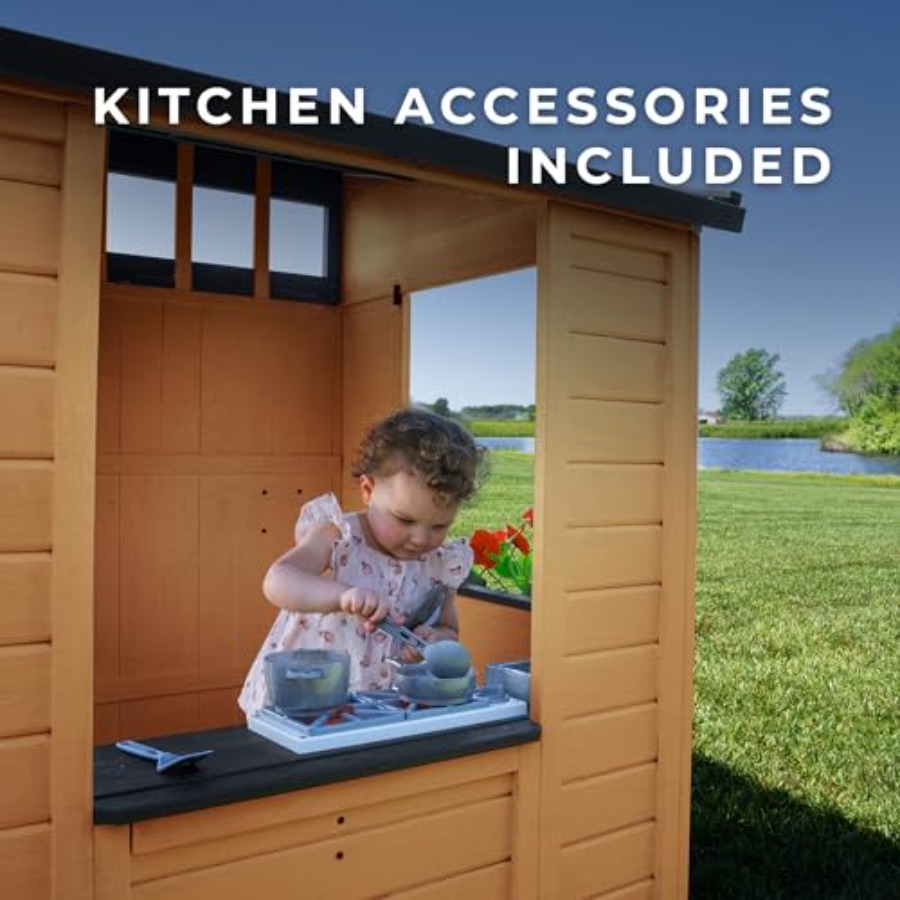 Outdoor kids playhouse for ima – обзор и цена Kids Outdoor Chalkboard