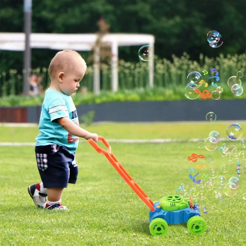 Electric Bubble Cart Toy Outdo – обзор и цена Kids Outdoor Lawn Mower