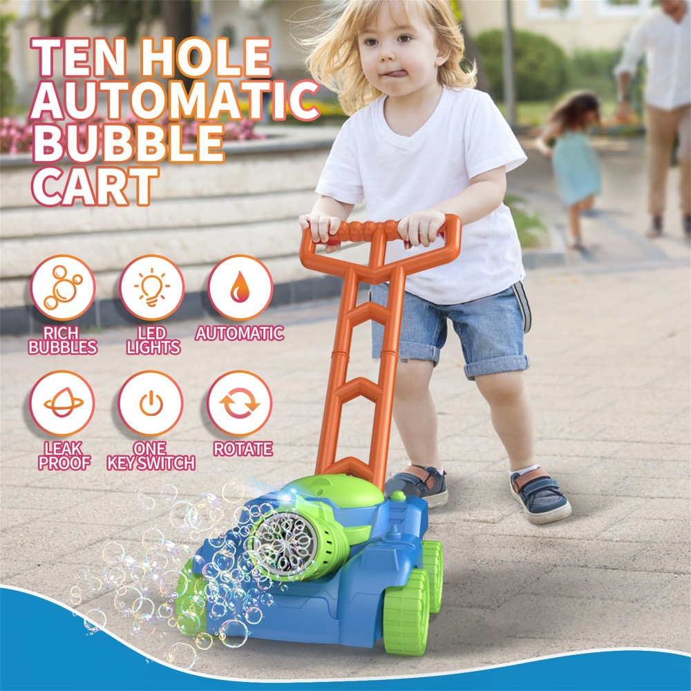 Tank Trolley Automatic Bubble  – обзор и цена Kids Outdoor Lawn Mower