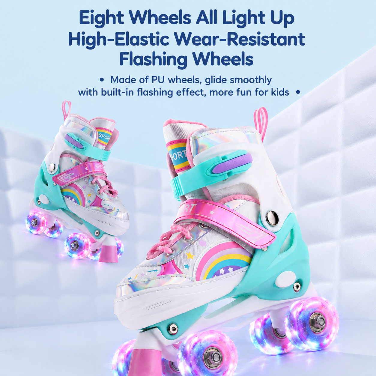 Kids Adjustable Roller Skates  – обзор и цена Kids Outdoor Quad