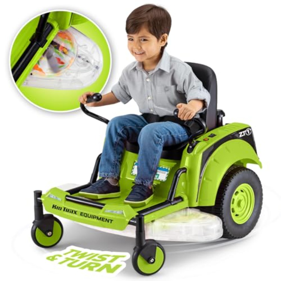 Kid Trax 12V Zero Turn Lawn Mo – обзор и цена Kids Outdoor Lawn Mower