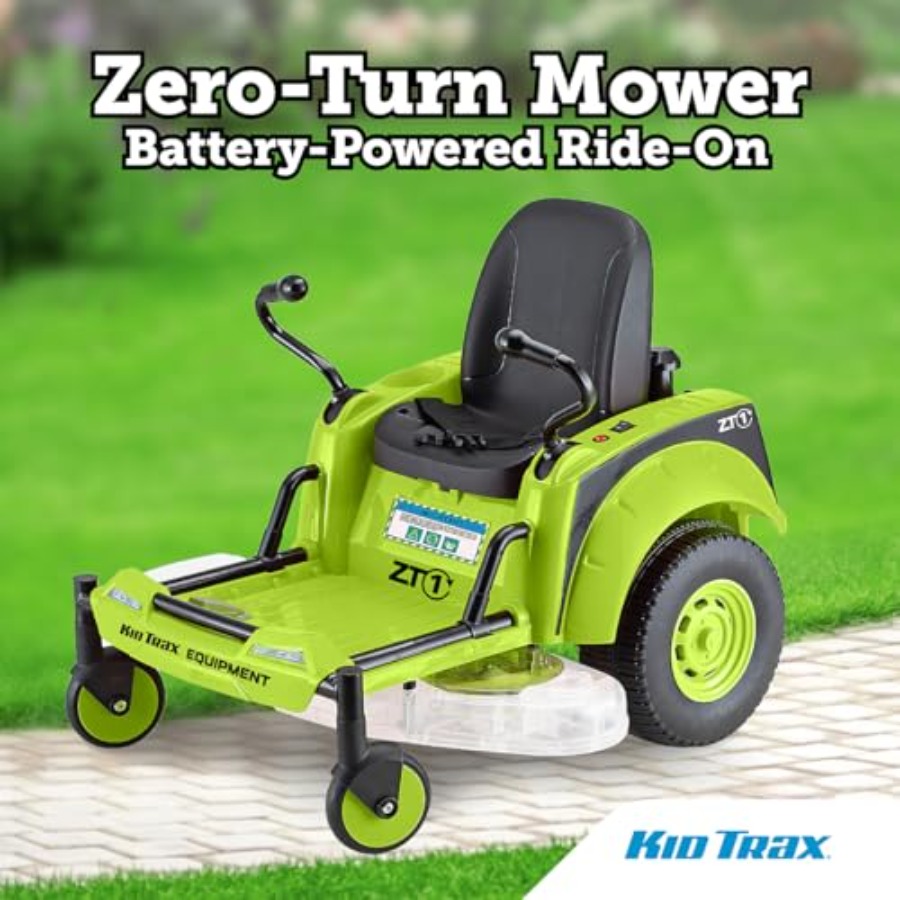 Kid Trax 12V Zero Turn Lawn Mo – обзор и цена Kids Outdoor Lawn Mower