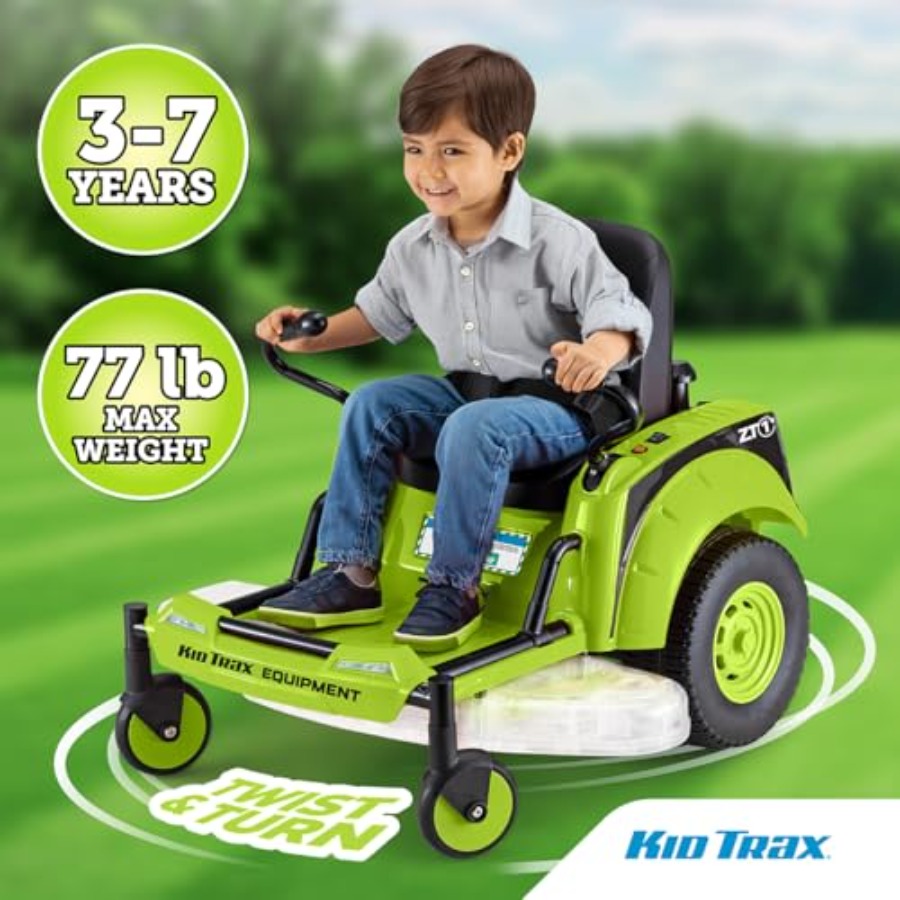 Kid Trax 12V Zero Turn Lawn Mo – обзор и цена Kids Outdoor Lawn Mower