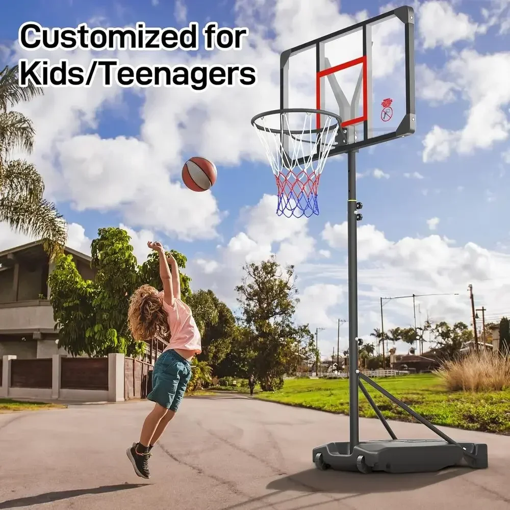 Adjustable Height Portable Bas – обзор и цена Kids Outdoor Basketball