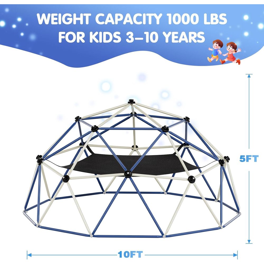 ClimDome,10T Dome Climber with – обзор и цена Kids Outdoor Jungle Gym Dome