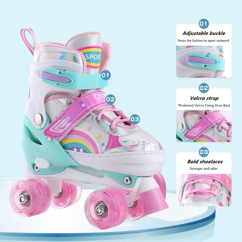 Kids Double Row Roller Skates  – обзор и цена Kids Outdoor Quad