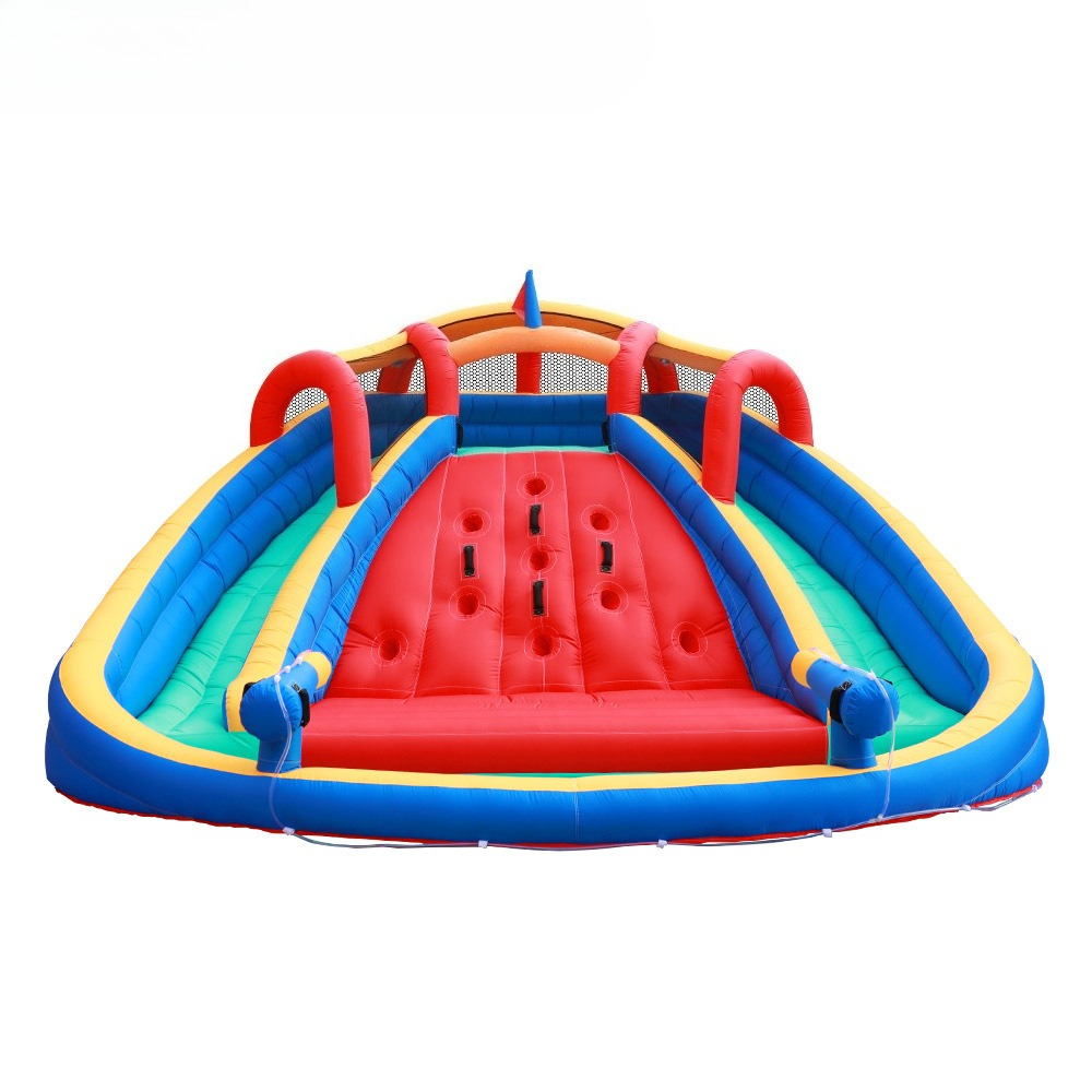 Double Slide Inflatable Castle – обзор и цена Kids Outdoor Obstacle Course Equipment