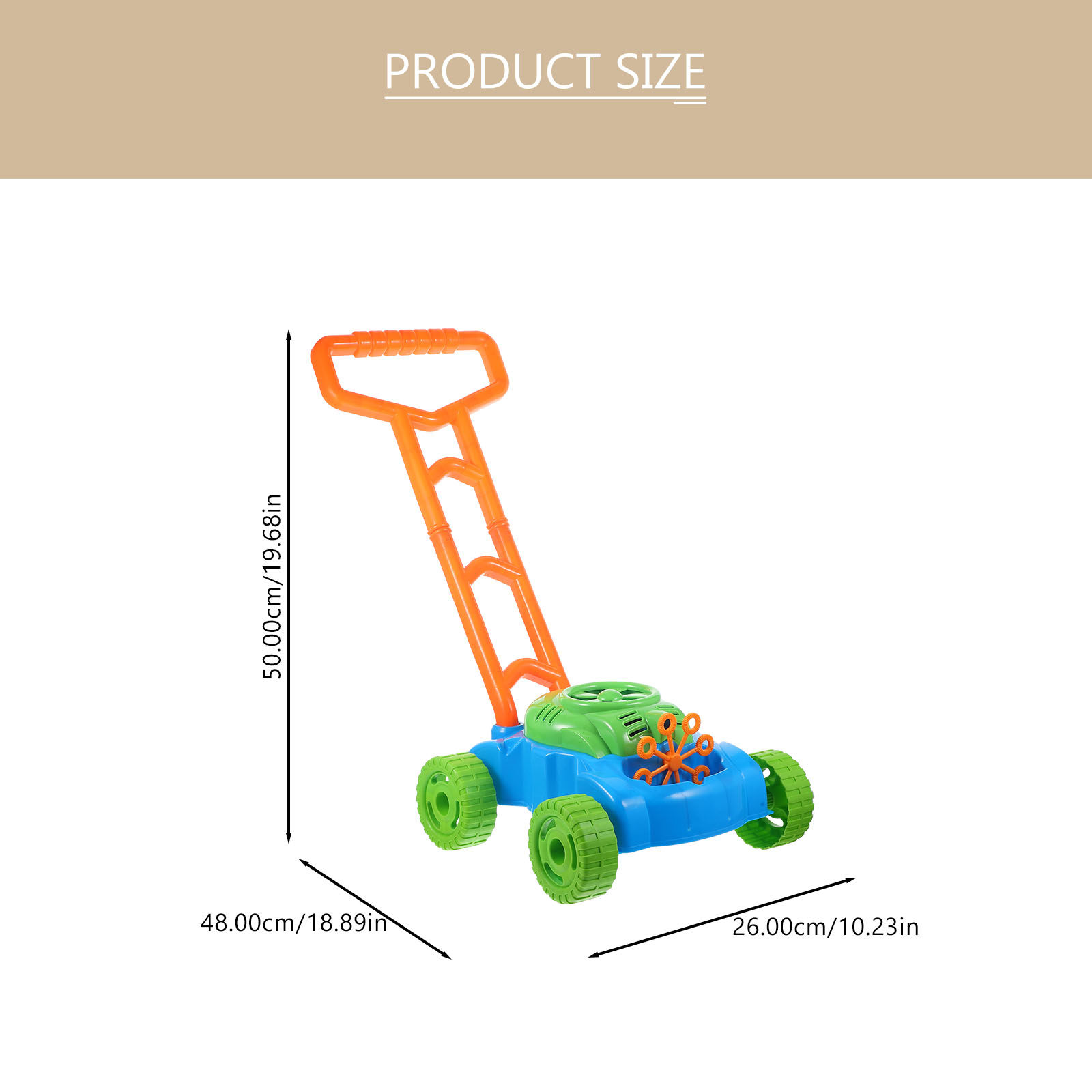 1Pcs Bubble Mower Colorful Pus – обзор и цена Kids Outdoor Lawn Mower