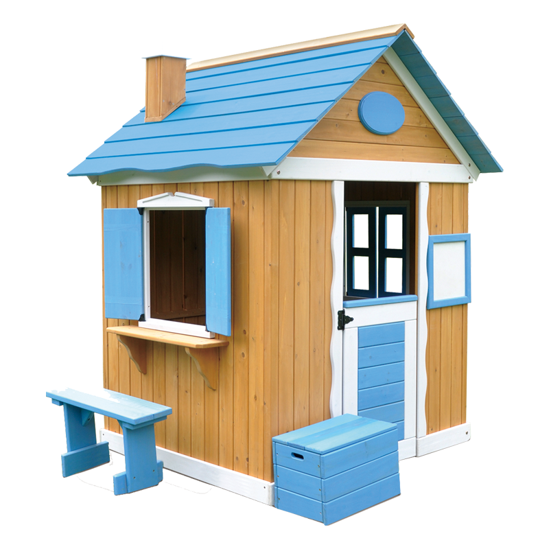 Children Wood Playhouses Kids  – обзор и цена Kids Outdoor Wooden Playhouse