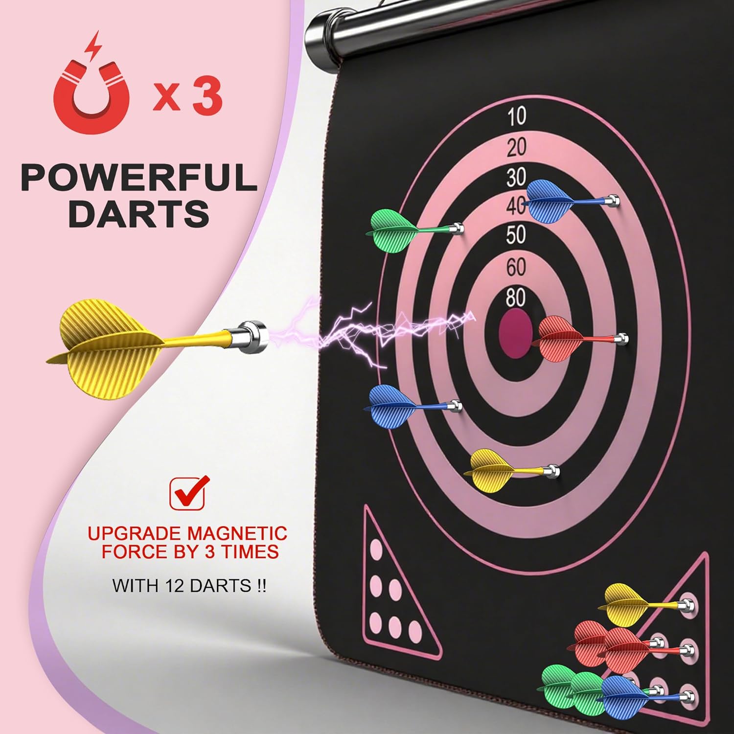 Magnetic Dart Board for Kids 8 – обзор и цена Kids Outdoor Games Ideas