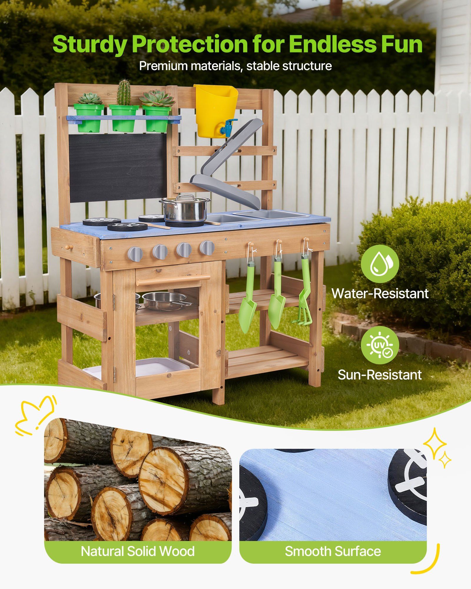 Mud Kitchen, Outdoor Mud Kitch – обзор и цена Kids Outdoor Sink