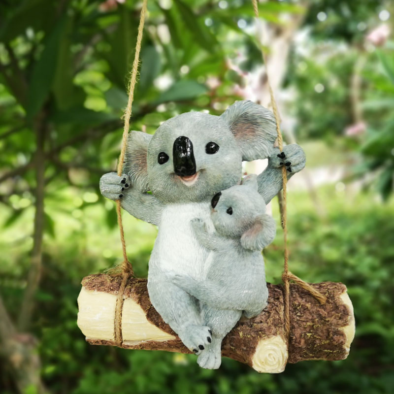 Mother Child Squirrel Resin Ha – обзор и цена Kids Outdoor Swing