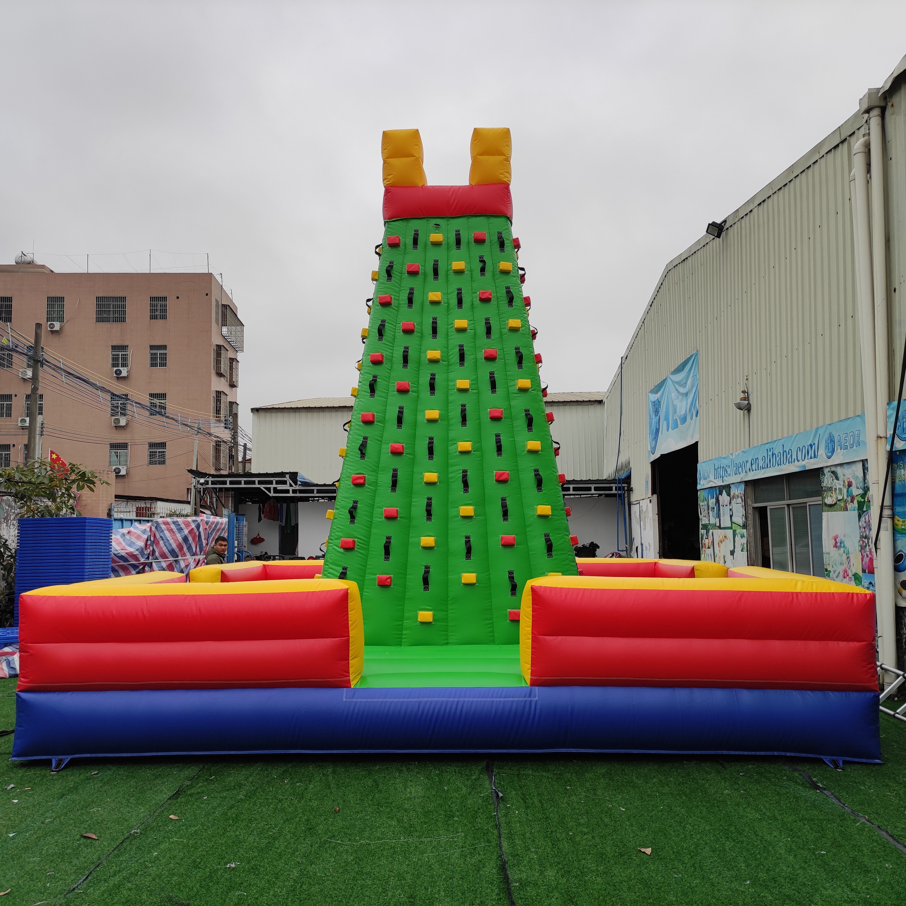 Outdoor Inflatable Rock Climbi – обзор и цена Kids Outdoor Climbing Wall