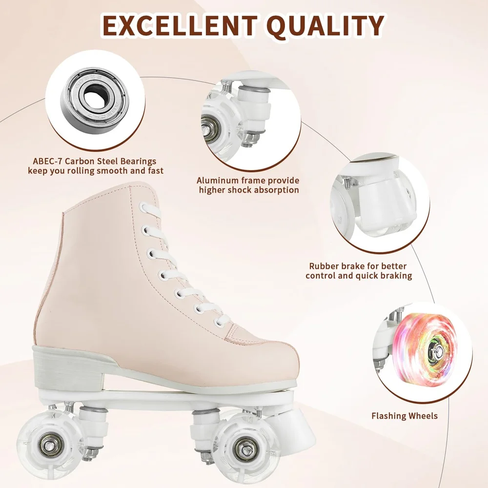 Quad Roller Skates Size 32-40  – обзор и цена Kids Outdoor Quad