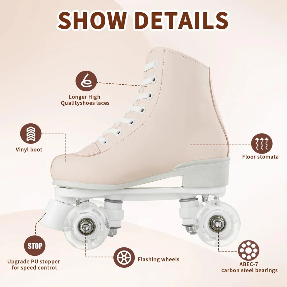 Quad Roller Skates Size 32-40  – обзор и цена Kids Outdoor Quad