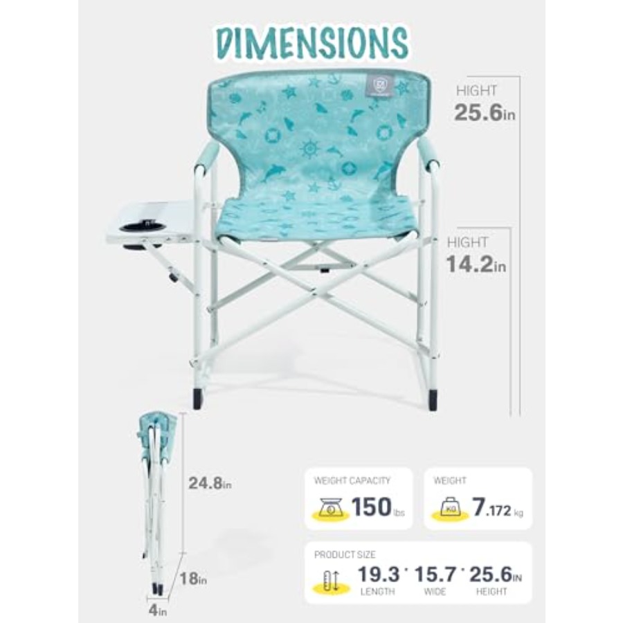 Directors Chair with Side tabl – обзор и цена Kids Outdoor Chair And Table