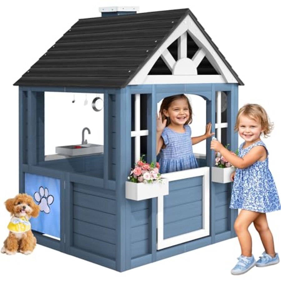 Outdoor playhouse for kids ced – обзор и цена Kids Outdoor Sink