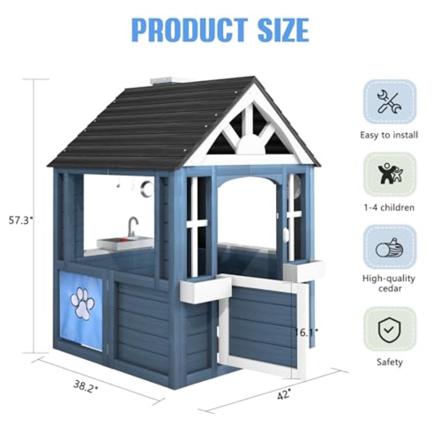 Outdoor playhouse for kids ced – обзор и цена Kids Outdoor Sink