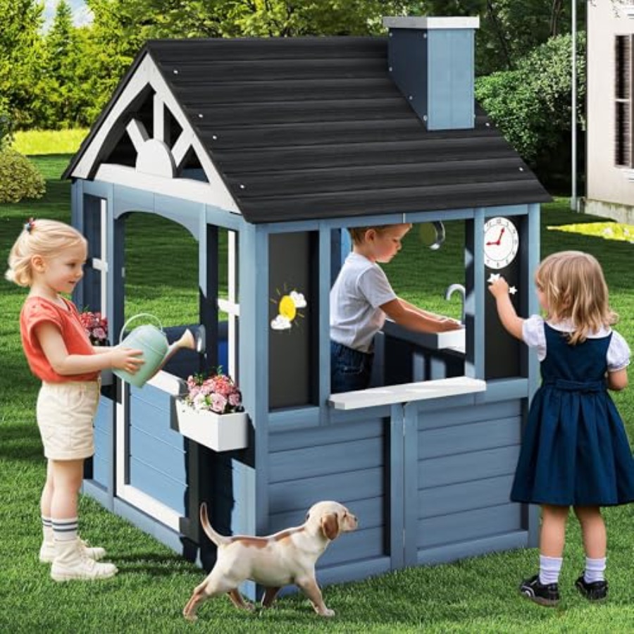 Outdoor playhouse for kids ced – обзор и цена Kids Outdoor Sink