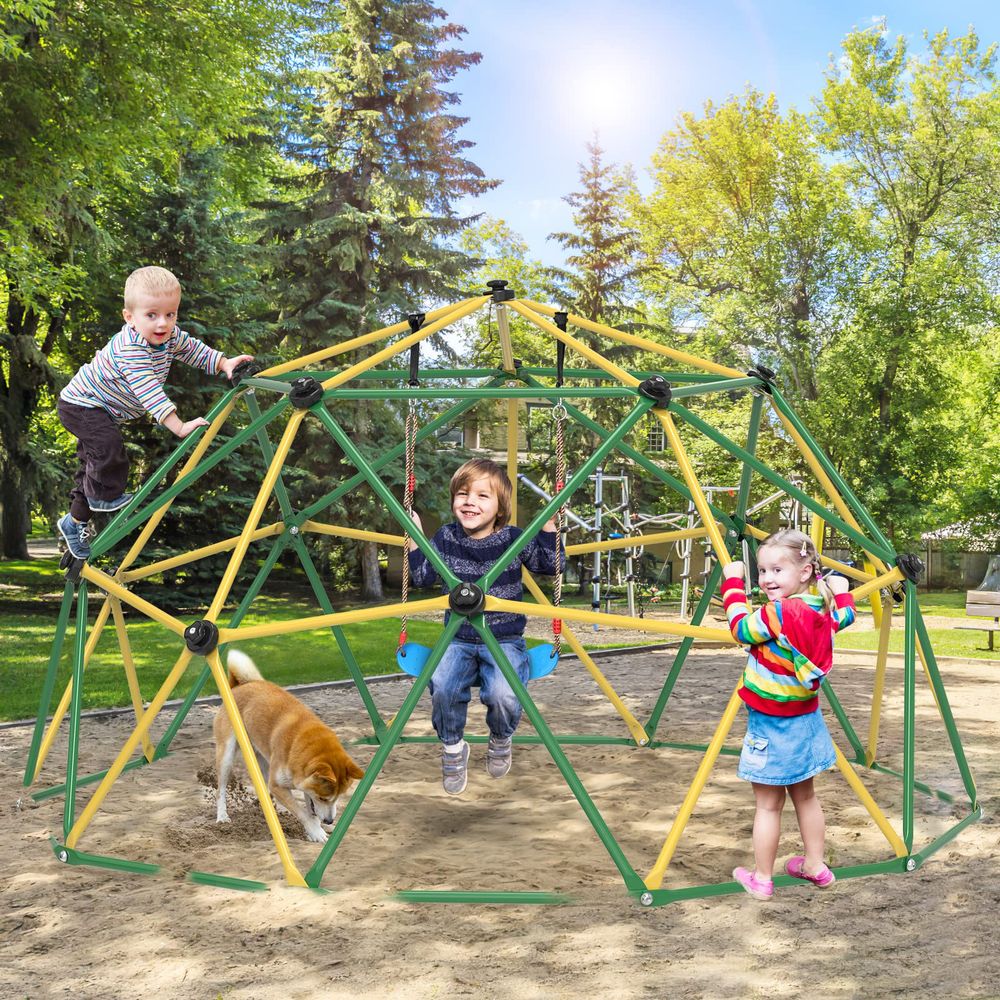 Climbing Dome, 10FT Dome Climb – обзор и цена Kids Outdoor Jungle Gym Dome