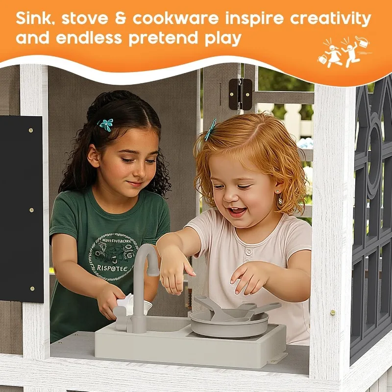 Albott Kids Outdoor Wooden Pla – обзор и цена Kids Outdoor Chalkboard