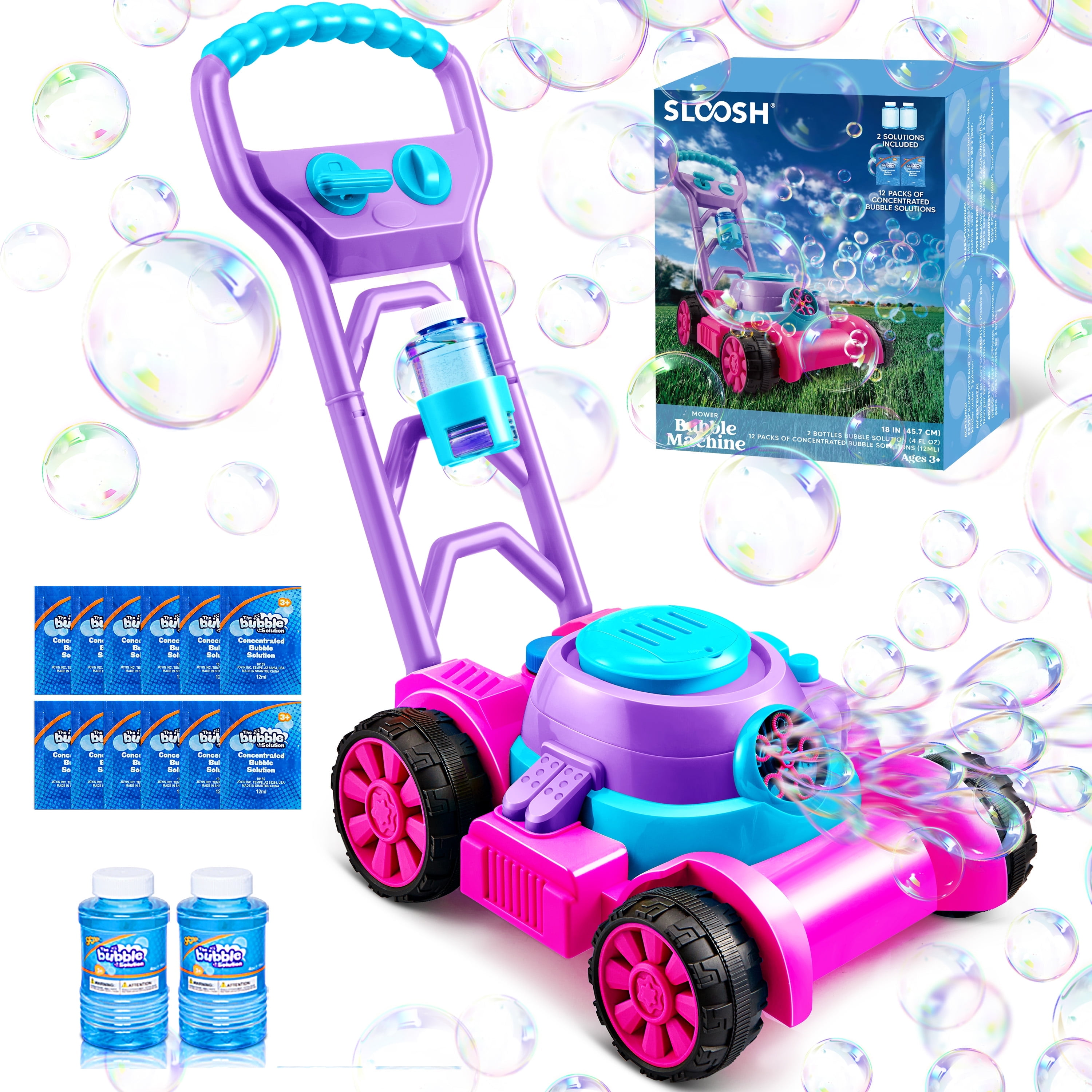 JOYFY Bubble Machine Bubble La – обзор и цена Kids Outdoor Lawn Mower