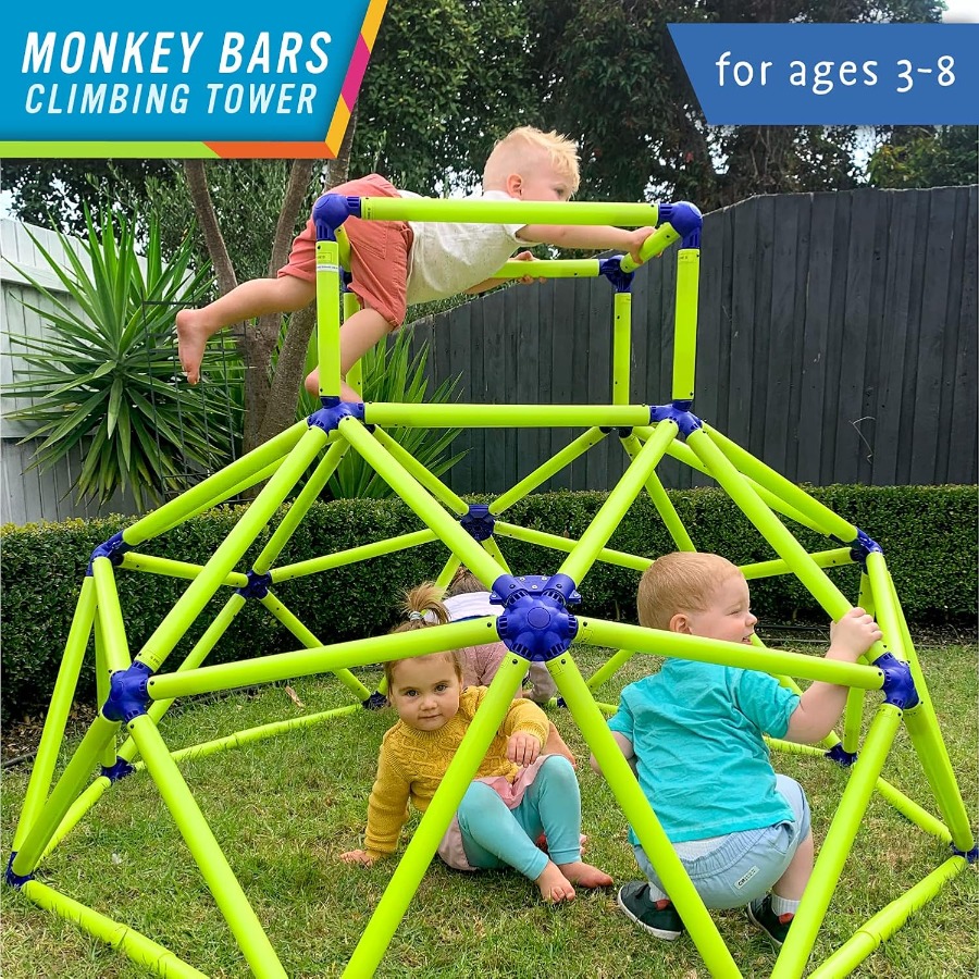 Monkey Bars Climbing Dome - St – обзор и цена Kids Outdoor Jungle Gym Dome