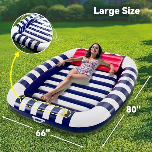 Blue Inflatable Pool Lounger F – обзор и цена Kids Outdoor Loungers