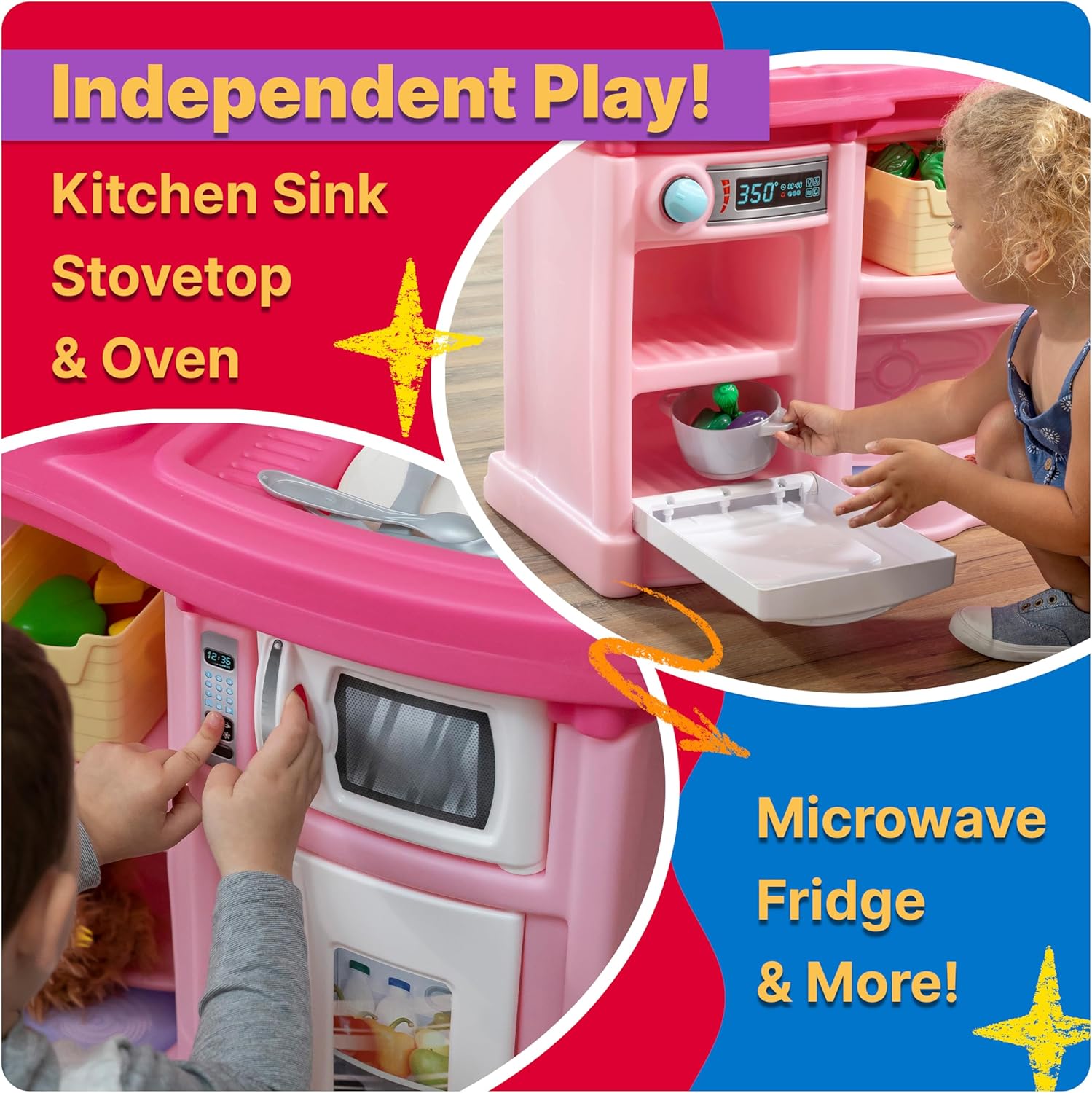 Fun with Friends Kids Kitchen  – обзор и цена Kids Outdoor Wooden Playset