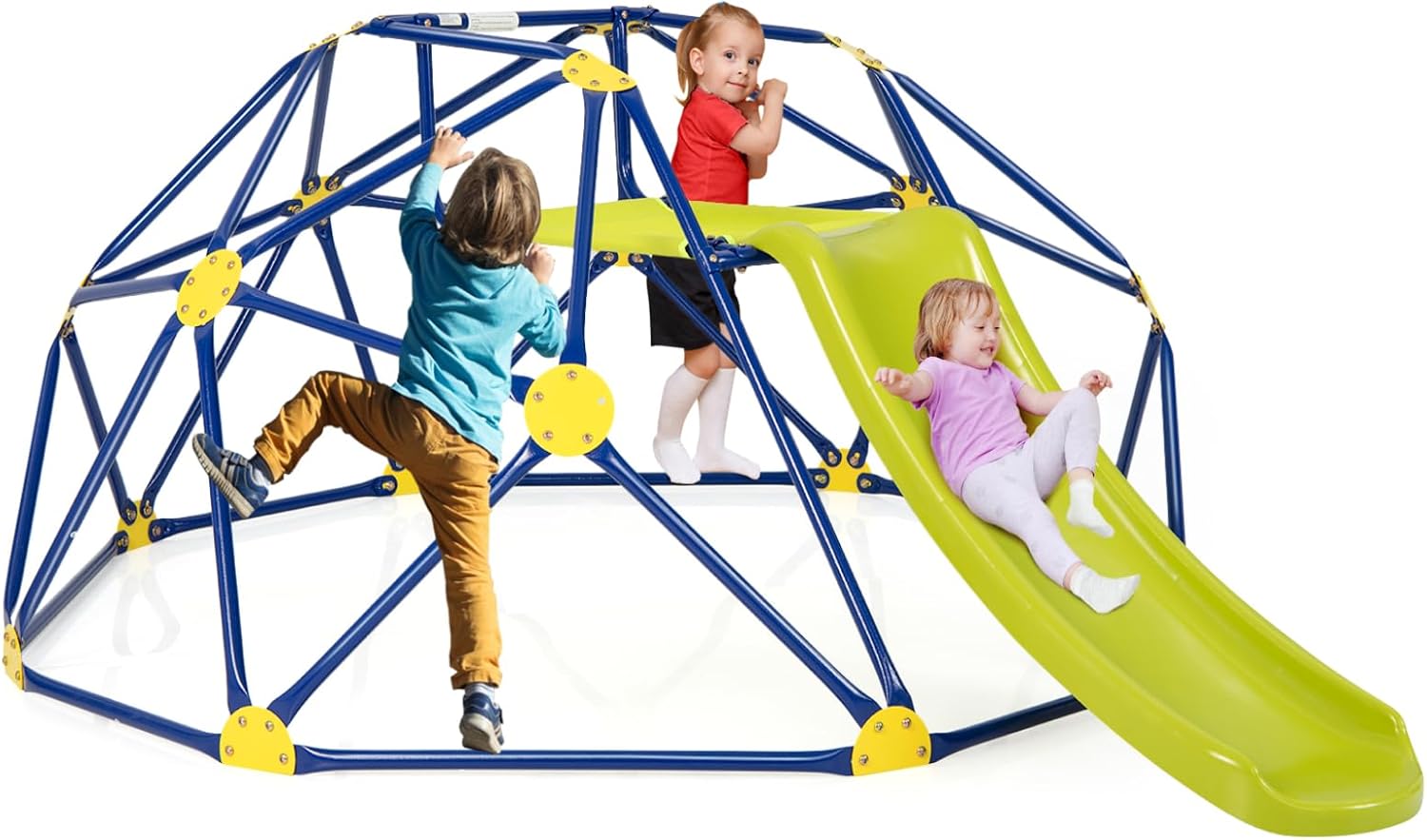 Costzon Climbing Dome with Sli – обзор и цена Kids Outdoor Jungle Gym Dome