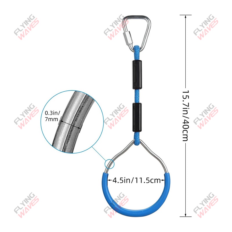 Kids Hanging GYM Ring Swing Cl – обзор и цена Kids Outdoor Swing