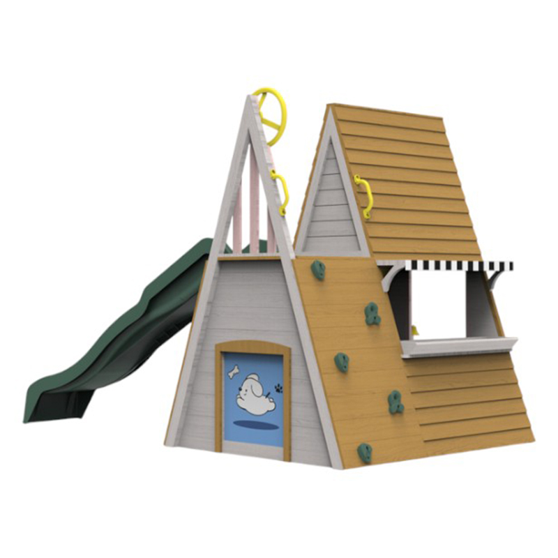 Kids Outdoor Playground Equipm – обзор и цена Kids Outdoor Wooden Playhouse