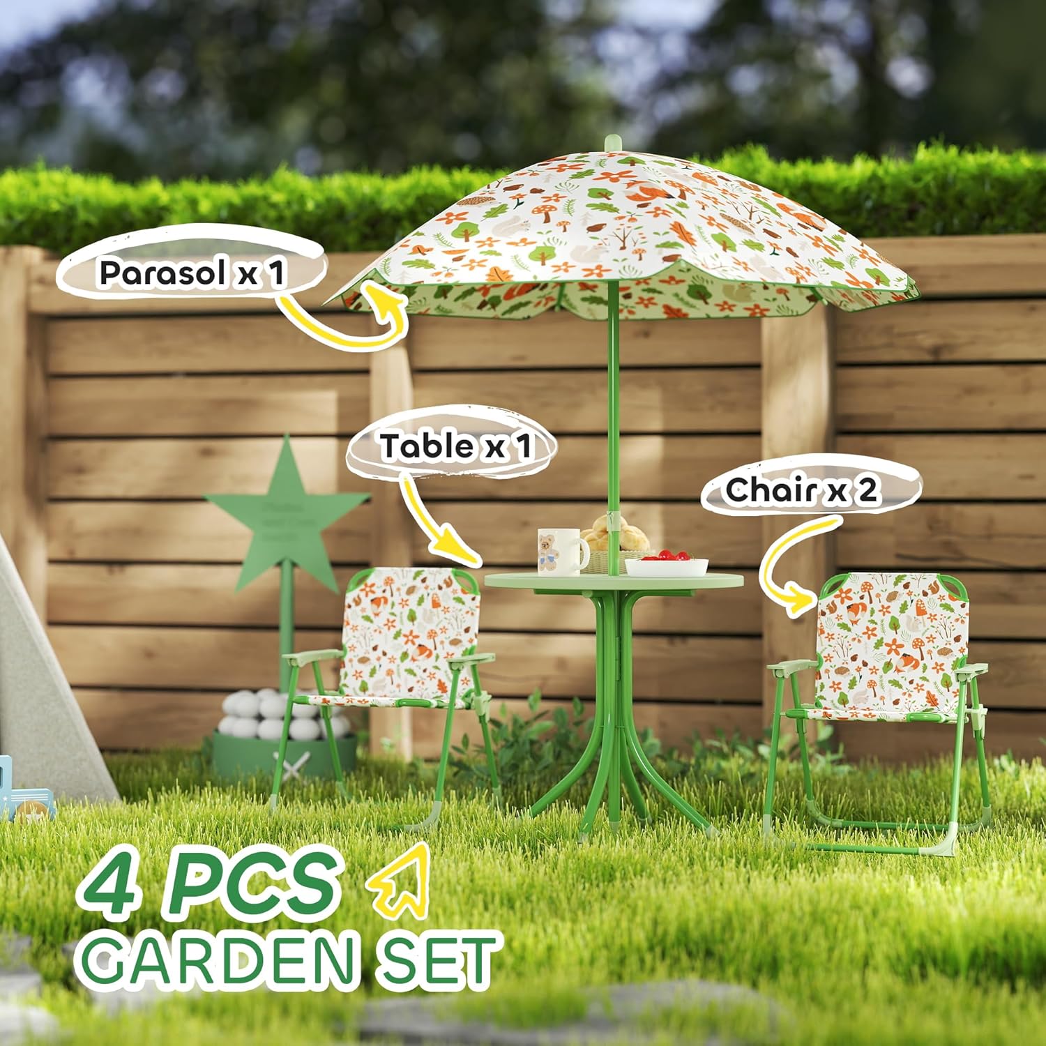 Kids Picnic Table Chair Set Fo – обзор и цена Kids Outdoor Chair And Table