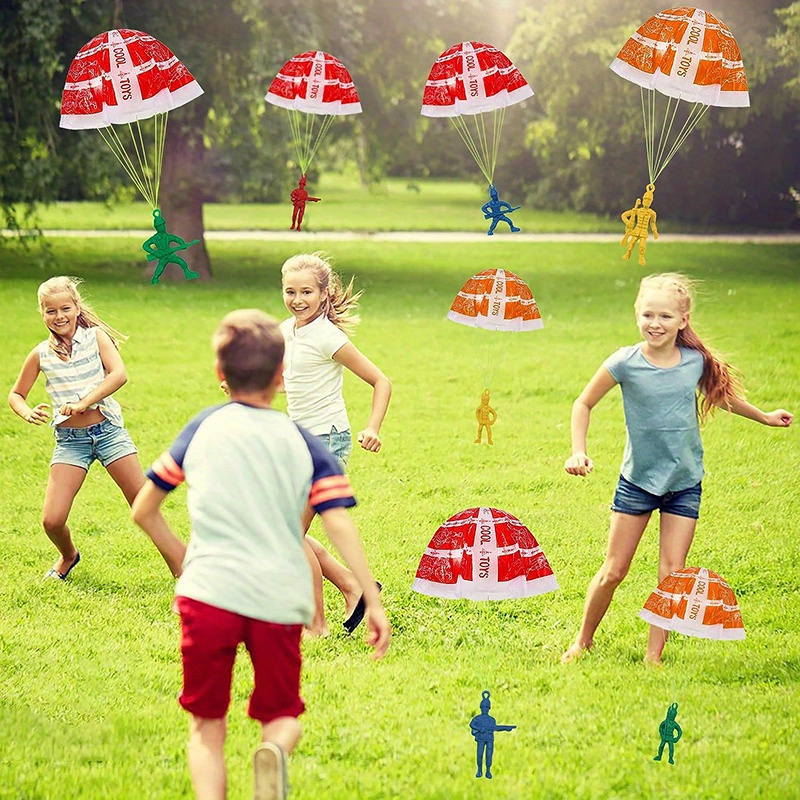 10/100pcs Parachute Toys for K – обзор и цена Kids Outdoor Games Ideas