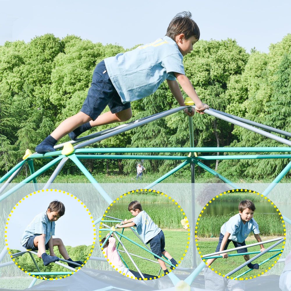 12FT Dome Climber, Outdoor Pla – обзор и цена Kids Outdoor Jungle Gym Dome