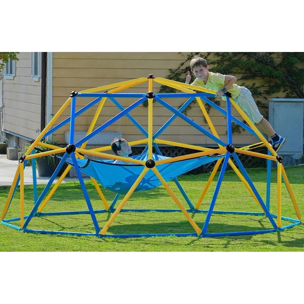 10T Climbing Dome with Hammock – обзор и цена Kids Outdoor Jungle Gym Dome