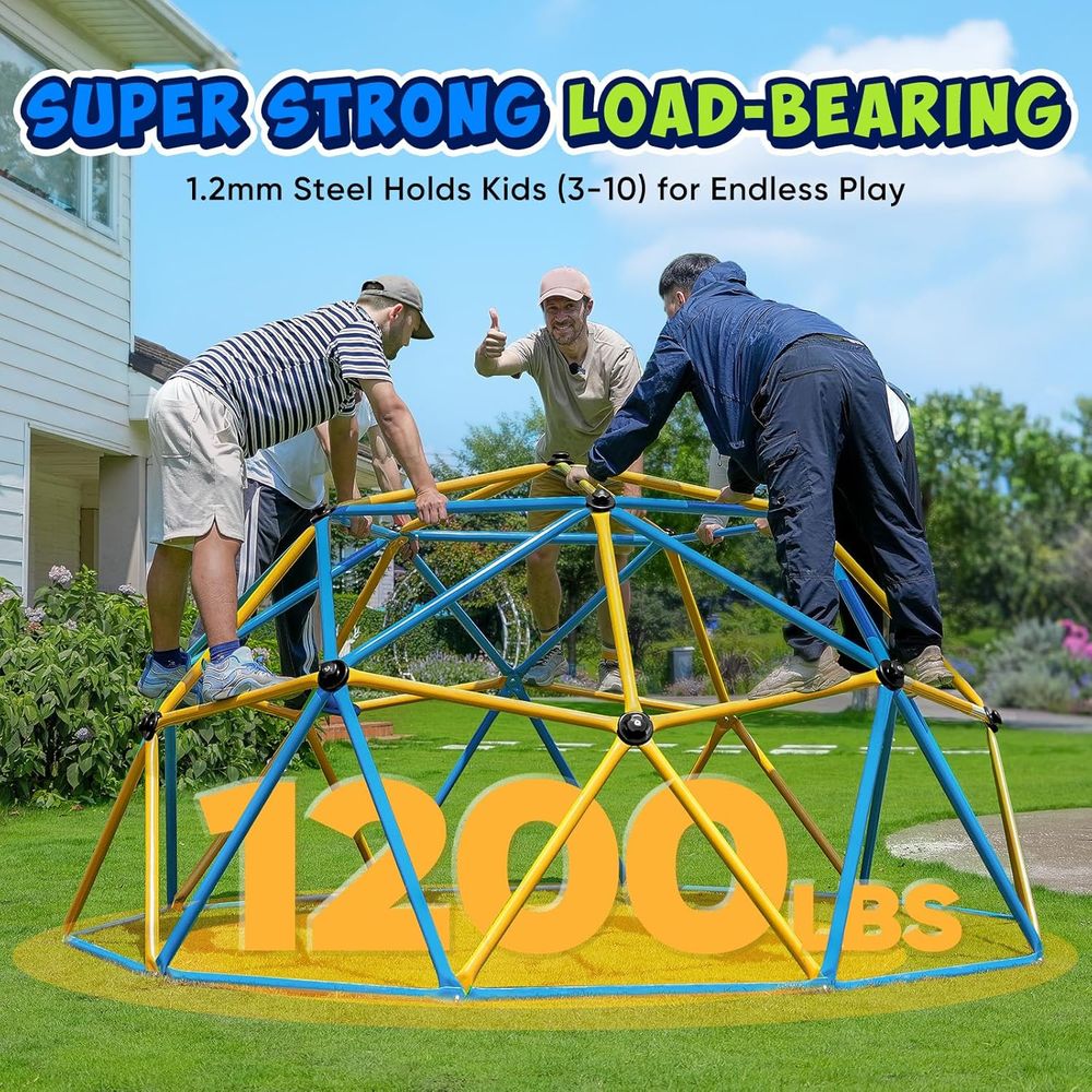 10T Climbing Dome with Hammock – обзор и цена Kids Outdoor Jungle Gym Dome