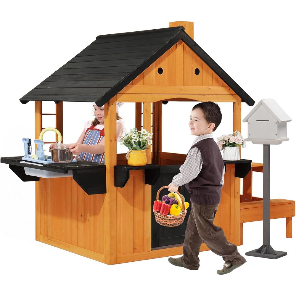 MOR Kids Outdoor Playhouse wit – обзор и цена Kids Outdoor Sink