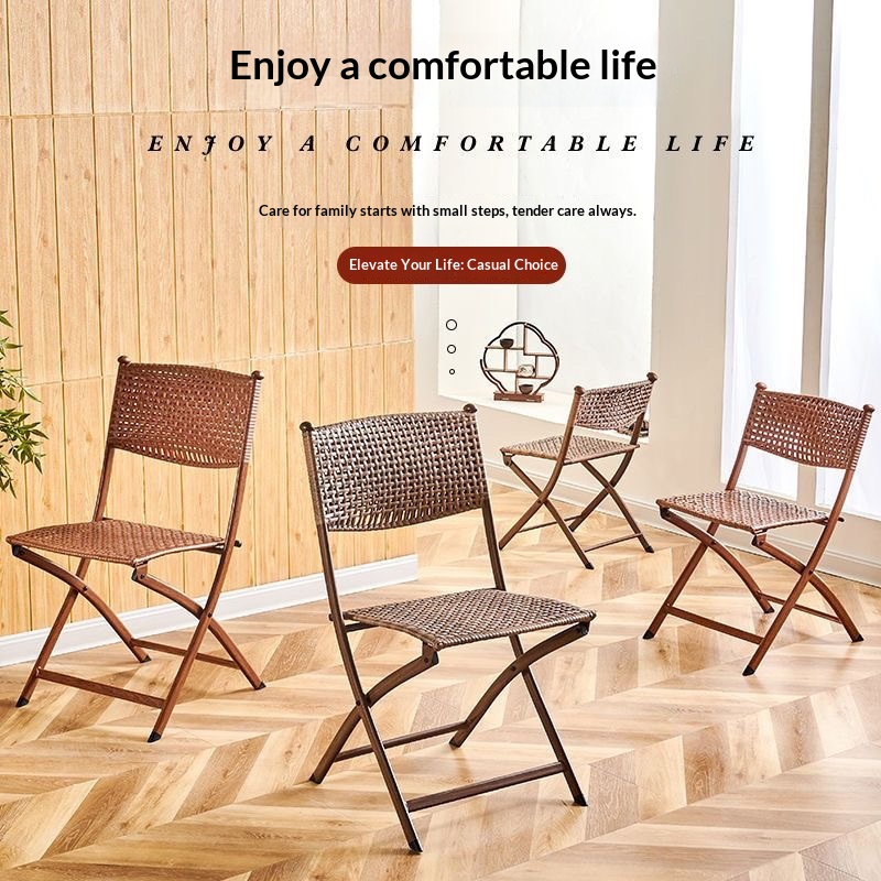 Portable Folding Rattan Dining – обзор и цена Kids Outdoor Folding Chair