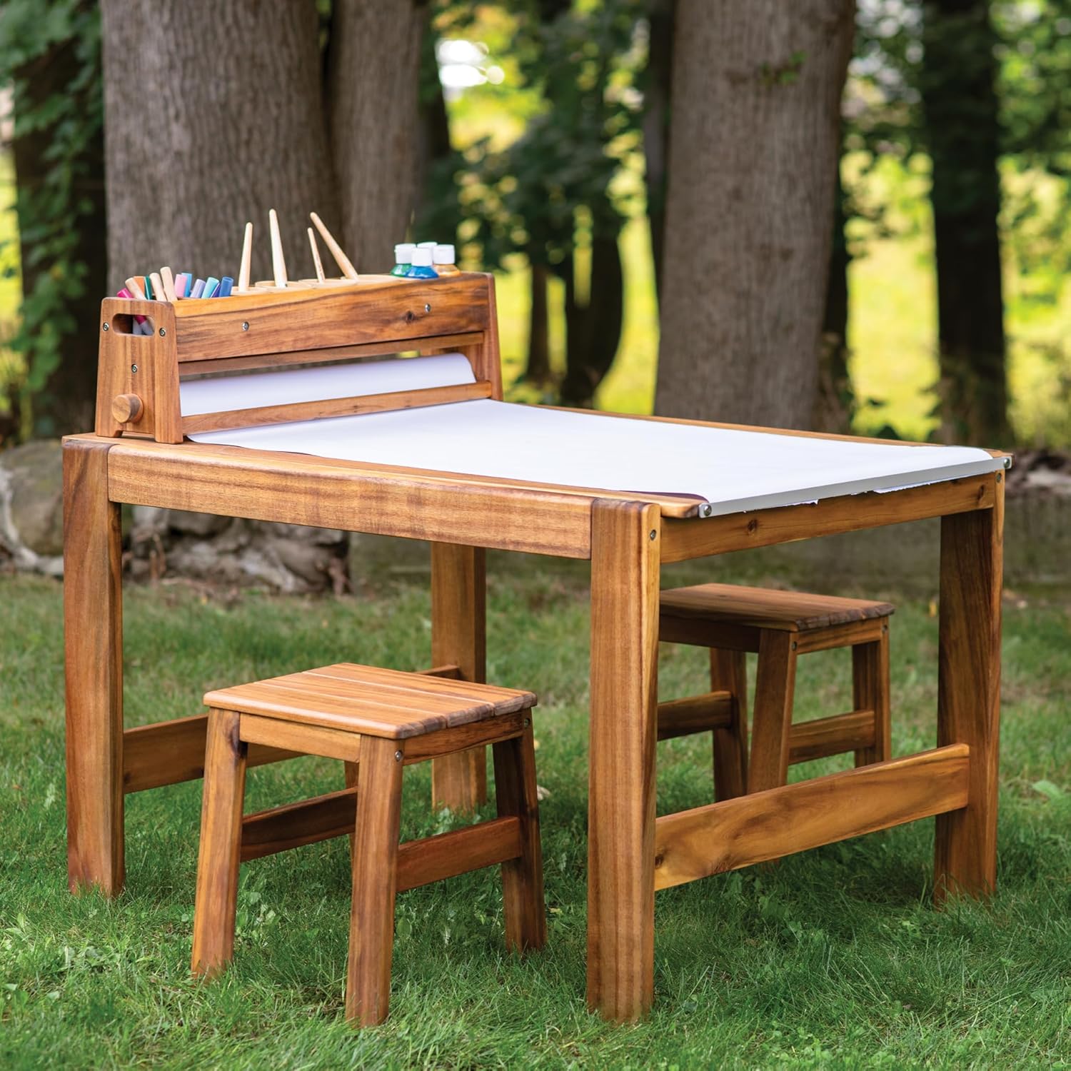 Acadia Outdoor Art Table and S – обзор и цена Kids Outdoor Chair And Table