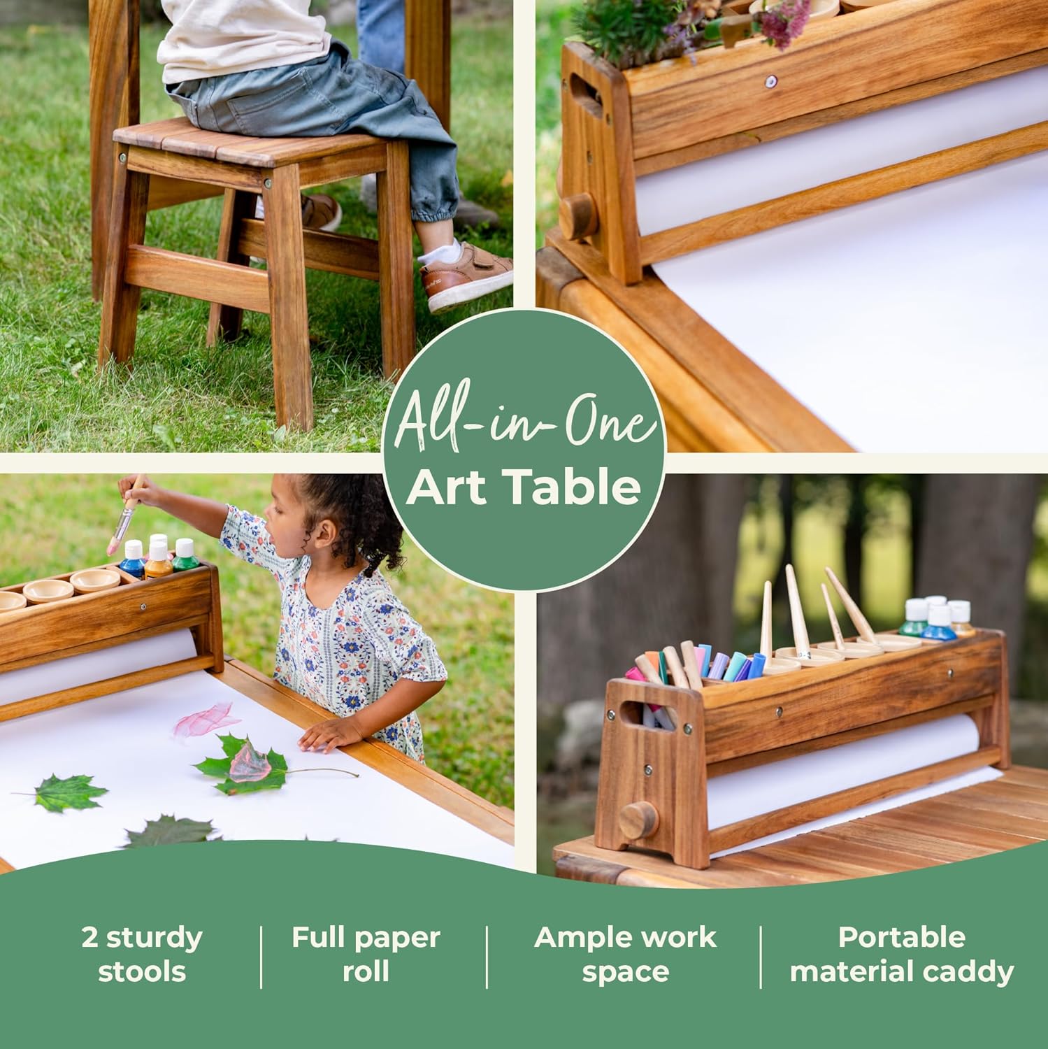 Acadia Outdoor Art Table and S – обзор и цена Kids Outdoor Chair And Table