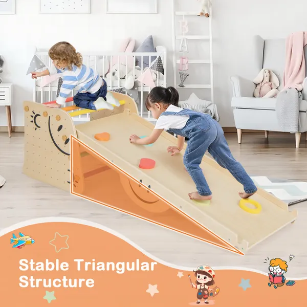 Wooden Triangle Climber Play S – обзор и цена Kids Outdoor Wooden Playset