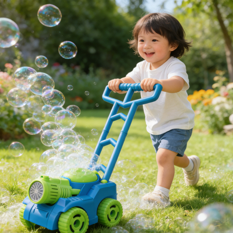Children Bubble Lawn Mower Pus – обзор и цена Kids Outdoor Lawn Mower