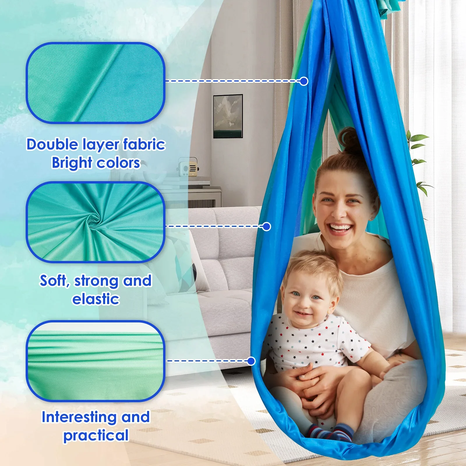 Sensory Swing Comfortable Kids – обзор и цена Kids Outdoor Swing And Slide