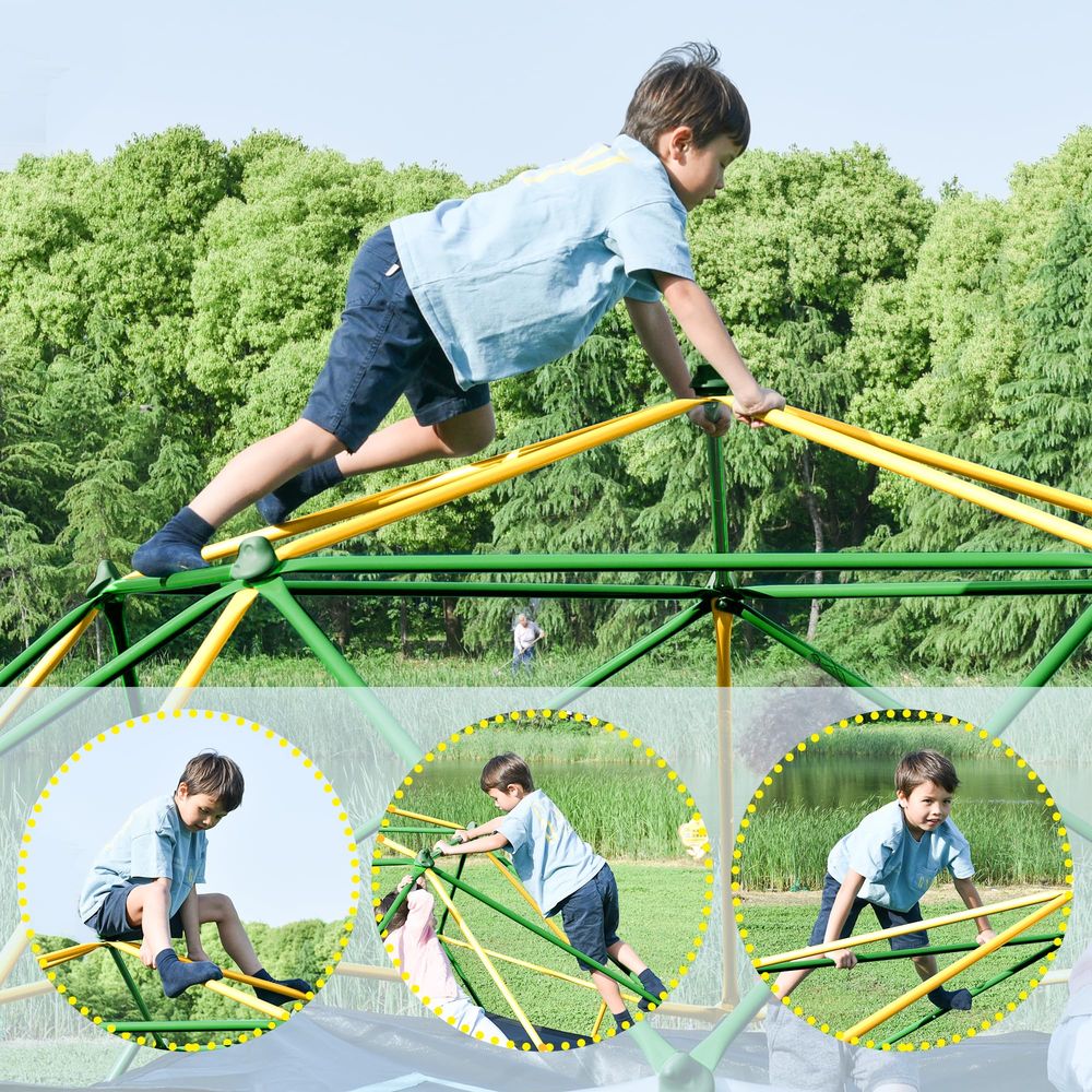 12 FT Climbing Dome for Kids 3 – обзор и цена Kids Outdoor Jungle Gym Dome